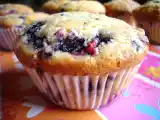 Recette Muffins myrtille et framboise