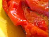 Recette Poivrons confits ... mais ... vraiment confits !