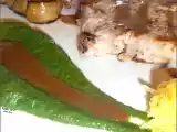 Recette Sauce périgueux et mousseline de bettes