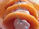 Recette Melon doré au miel et chèvre