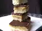 Recette Millionaire's shortbread, ou twix maison, un peu plus léger que d'habitude