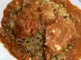 Recette Lotte à la mauresque