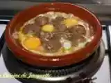 Recette Tajine de kefta aux oeufs