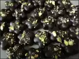 Recette Bonbons chocolatés au praliné & pistache