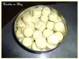 Recette Bouchées au chocolat blanc coeur de framboises