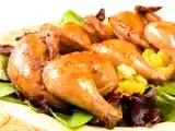 Recette Coquelet au vinaigre de mangue