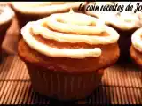Recette Cupcakes aux bananes, glacage au fromage