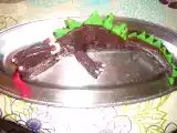 Recette Un gâteau-dragon au chocolat!
