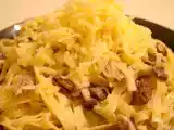 Recette Pâtes sardines, noix de pécan & mascarpone