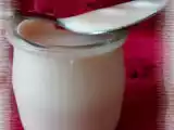 Recette Yaourt au confit de pétales de rose