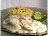 Recette Filet de porc sauce crémeuse au fromage à la crème