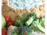 Recette Trempette aux épinards dans un pain