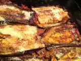 Recette Gratin d'aubergines et viande hachée- vitesse tgv !