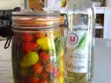 Recette Les tomates cerise au vinaigre du petit bistro
