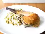 Recette Pintade moelleuse au vin blanc