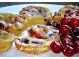 Recette Mini clafoutis aux cerises et à la pistache