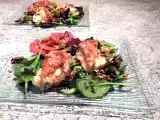 Recette Salade et croûtons au reblochon pané