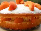 Recette Sponge cake citron vert/ricotta/abricot