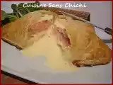 Recette Feuilleté au camembert