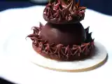 Recette Dôme chocolat et caramel au beurre salé
