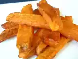 Recette Frites de patates douces au four