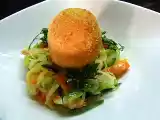 Recette Œufs mollets sur lit de julienne de légumes