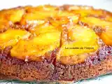 Recette Gâteau à l'ananas frais caramélisé à la cassonade