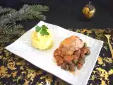 Recette Râble de lapin en gibelotte au chorizo