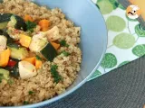 Recette Quinoa aux légumes et poulet