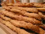 Recette Gressin à la farine de blé complet et petit coeur