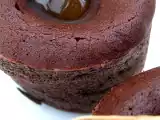 Recette Petits fondants chocolat au coeur dulce de leche
