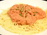 Recette Pâtes à la sauce tomate au thon (ig bas)