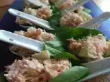 Recette Cuillères de rillettes de saumon et pomme verte