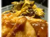 Recette Médaillons de lotte laqués aux chanterelles jaunes