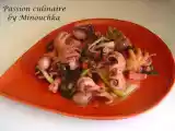 Recette Poulpinets aux cébettes et lardons