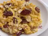 Recette Oeufs au sucuk - sucuklu yumurta