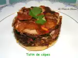 Recette Tatin aux cèpes