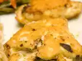 Recette Poulet au pesto et au parmesan