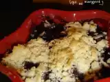 Recette Crumble de fruits rouges au chocolat blanc