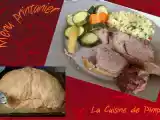 Recette Gigot d'agneau en croûte de sel