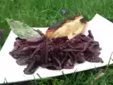 Recette Chou rouge aux lardons et au vin