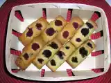 Recette Mini-cakes chocolat/fruits rouges à tomber par terre !