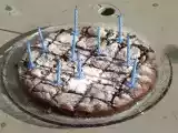 Recette Brownie d'anniversaire