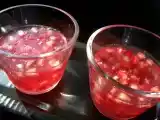Recette **soupe rafraîchissante de grenade au muscador**