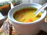 Recette Potage de lentilles corail au curcuma