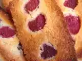 Recette Mini cakes framboises et chocolat blanc