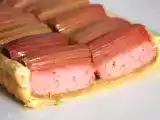 Recette Tarte rhubarbe biscuits roses