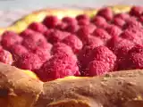 Recette Tarte briochée framboises / citron