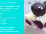 Recette Clafoutis aux cerises version allégée