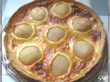 Recette Tarte aux poires, crème aux petits suisse